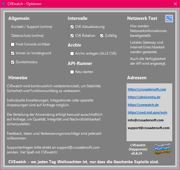 CVEwatch Screenshot 11